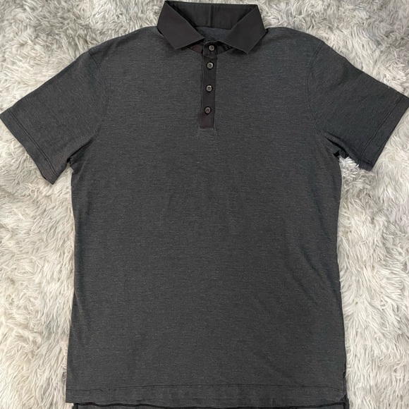lululemon athletica Other - Lululemon Grey Polo Shirt. Size M. Excellent condition.